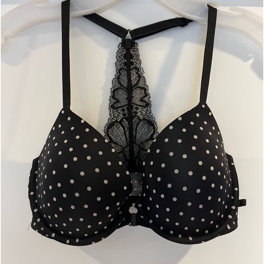 Victoria Secret Bra - polka dot - size 32DD